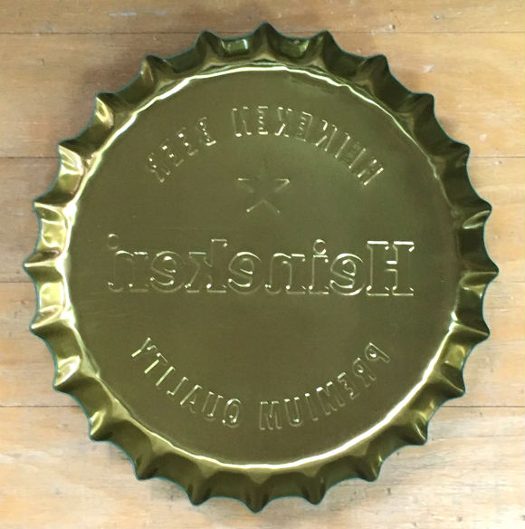 ティンサイン【Heineken・ハイネケン】 ボトルキャップ型