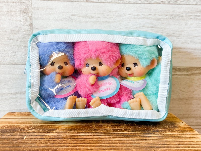 レトロなモンチッチが可愛い！カラビナ付きポーチが登場