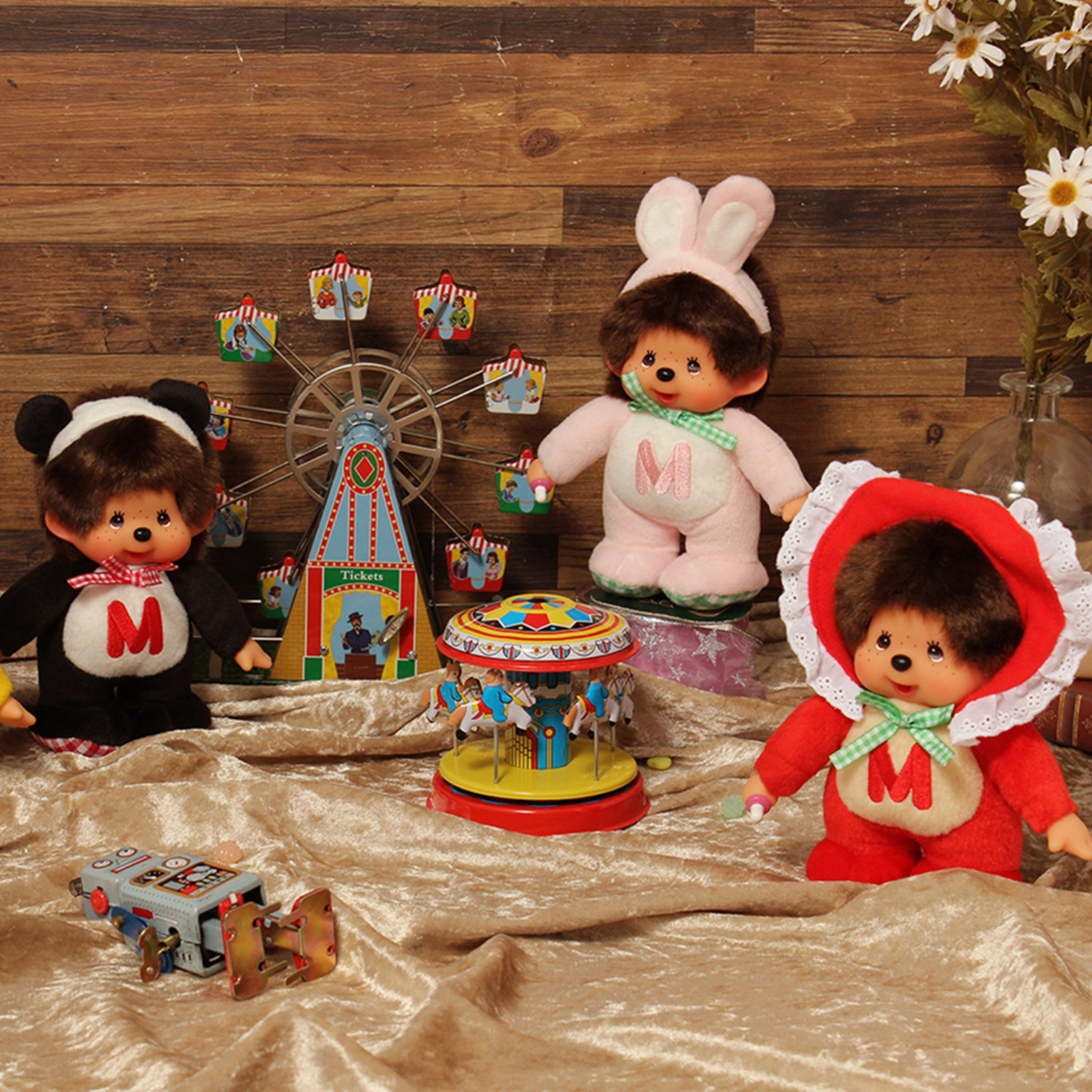 なつかしい姿にキュン！レトロチックモンチッチ | モンチッチ