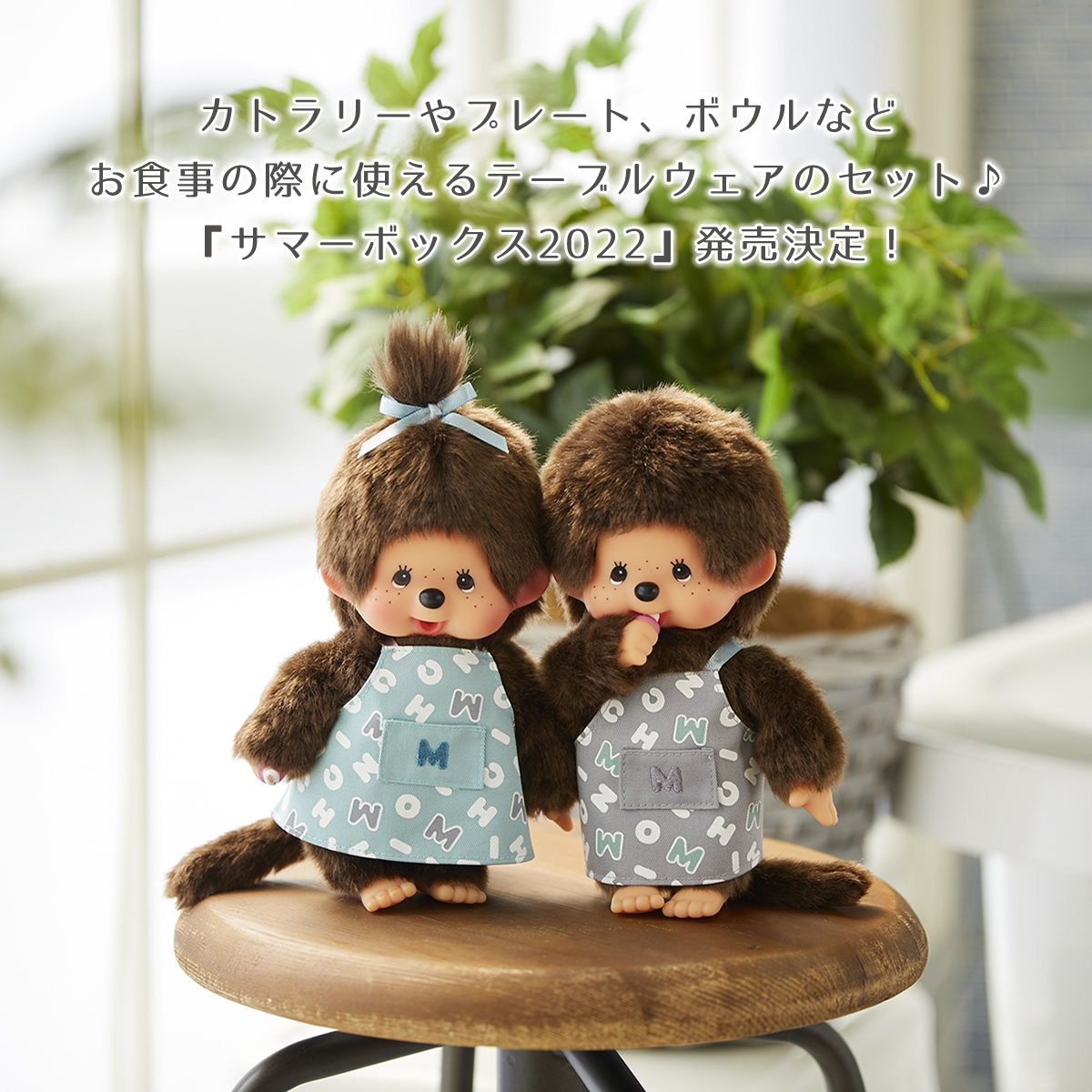サマーボックス2022 モンチッチくんセット＆モンチッチちゃんセット