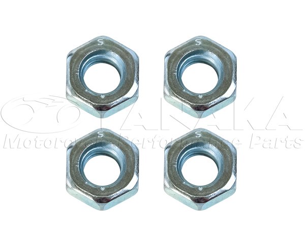 1421wダックス・シャリー 4本スポークハブ用 ハブナット 4個セット