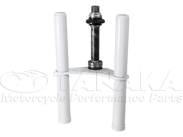 5132wモンキーバハ(baja)用 フロントフォーク ホワイト｜ モンキー