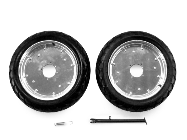 082wモンキー用12インチアルミホイール・タイヤ前後セット｜ モンキー