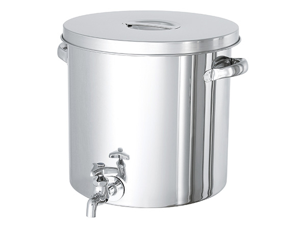 ST-W】蛇口付汎用容器(ST-W-18 : 容量 4L 5営業日以内に出荷): 排出容器