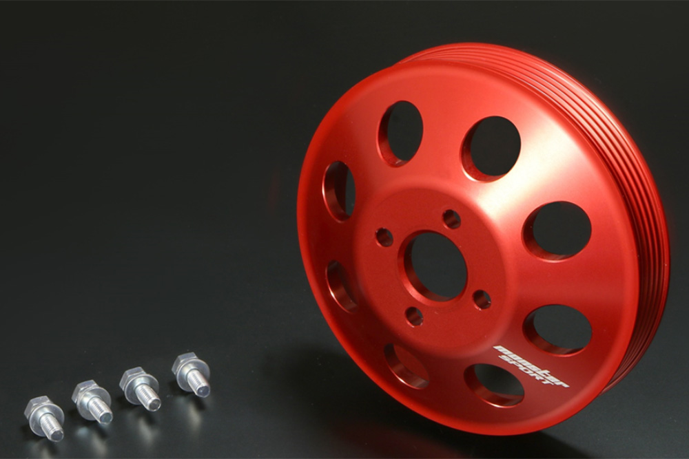 ローフリクションウォーターポンププーリー MONSTER SPORT