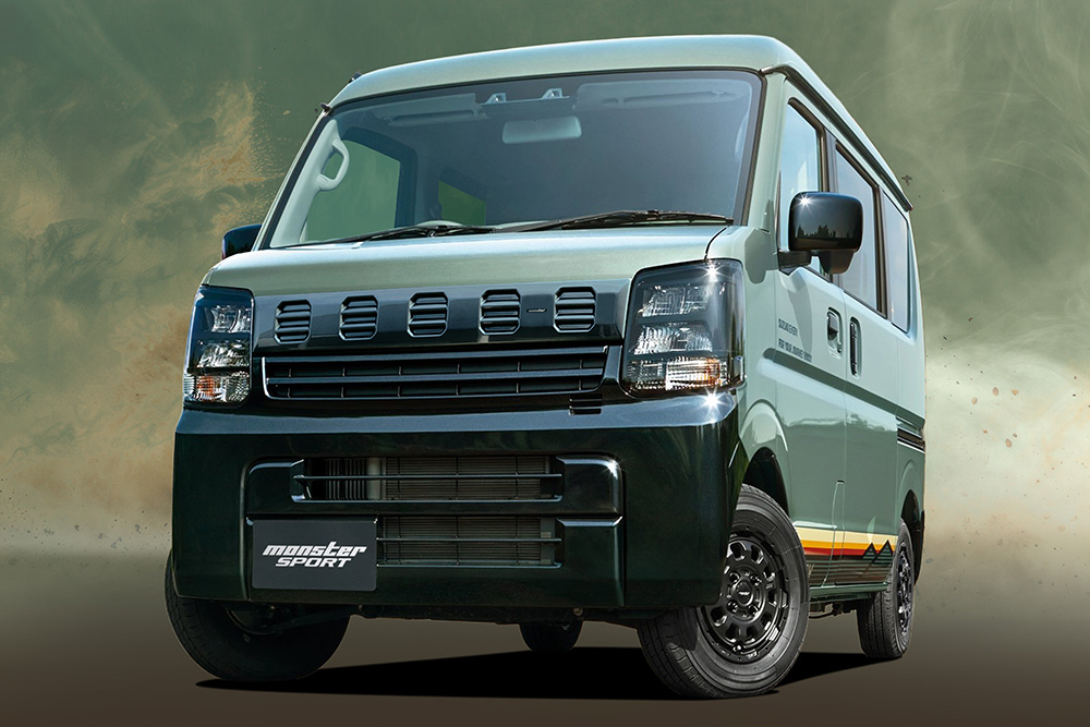 TOUGH グリル エブリイバン[DA17V] MONSTER SPORT | モンスター