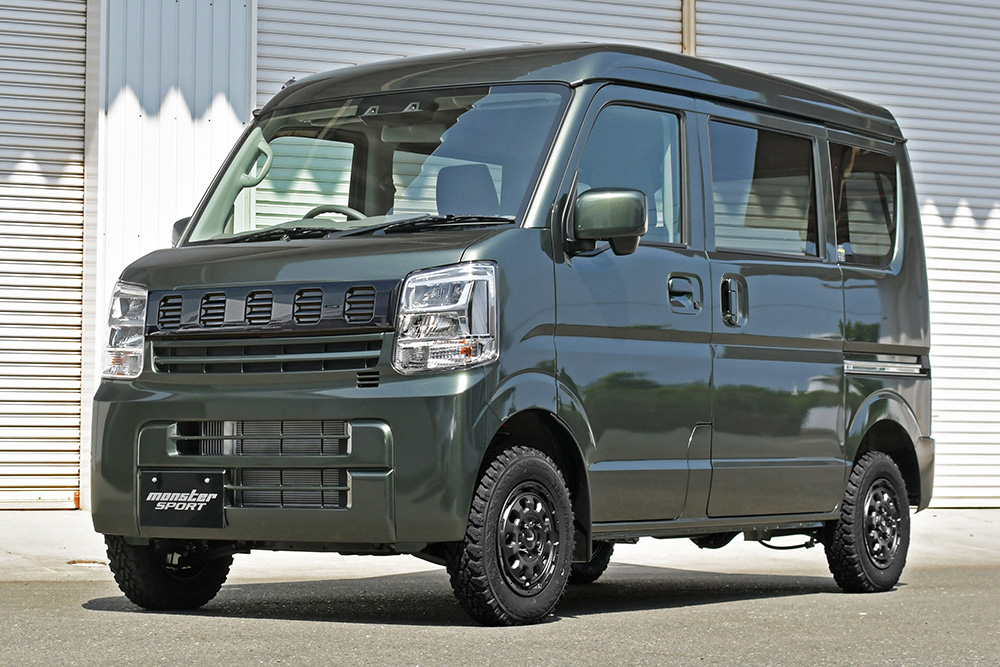 TOUGH グリル エブリイバン[DA17V] MONSTER SPORT | モンスター