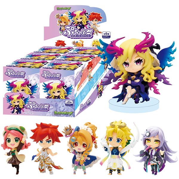 モンストの人気キャラが手のひらサイズのかわいいフィギュアになった