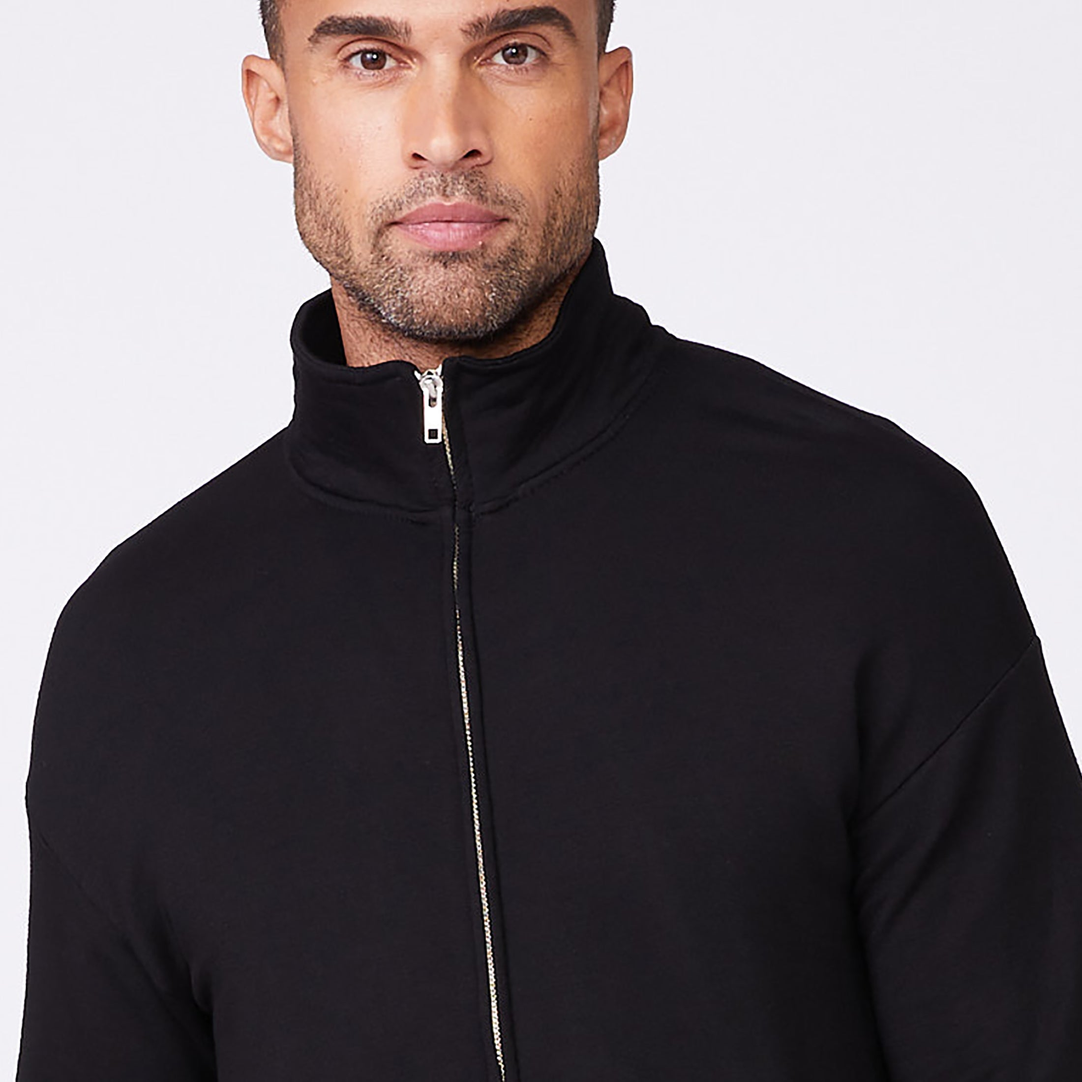 Mock Neck Zip Up – MONROW
