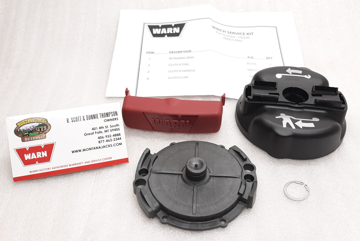 WARN 100440 Clutch Dial Service Kit for ProVantage 2500, 3500
