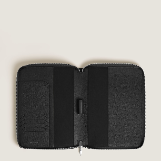 ノートホルダー スモール ジップ サルトリアル ブラック - Montblanc® JP