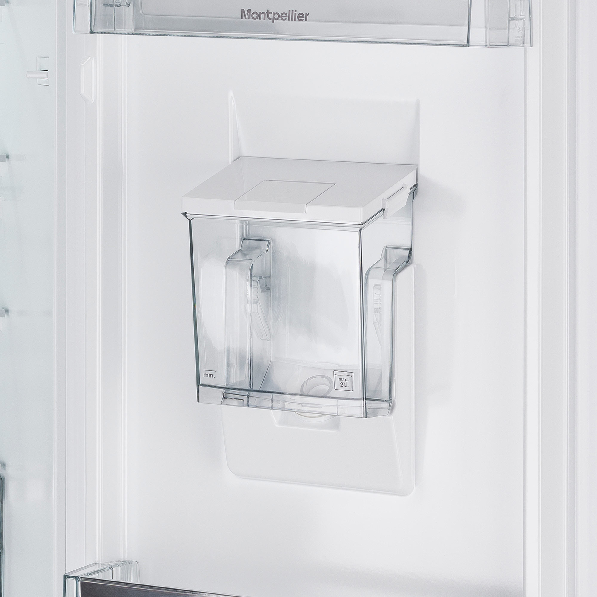 Montpellier MFF185DX 50/50 Frost Free Fridge Freezer in Inox with