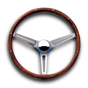 Grant Classic Ford Model Wood Steering Wheel 34cm - MOONEYES