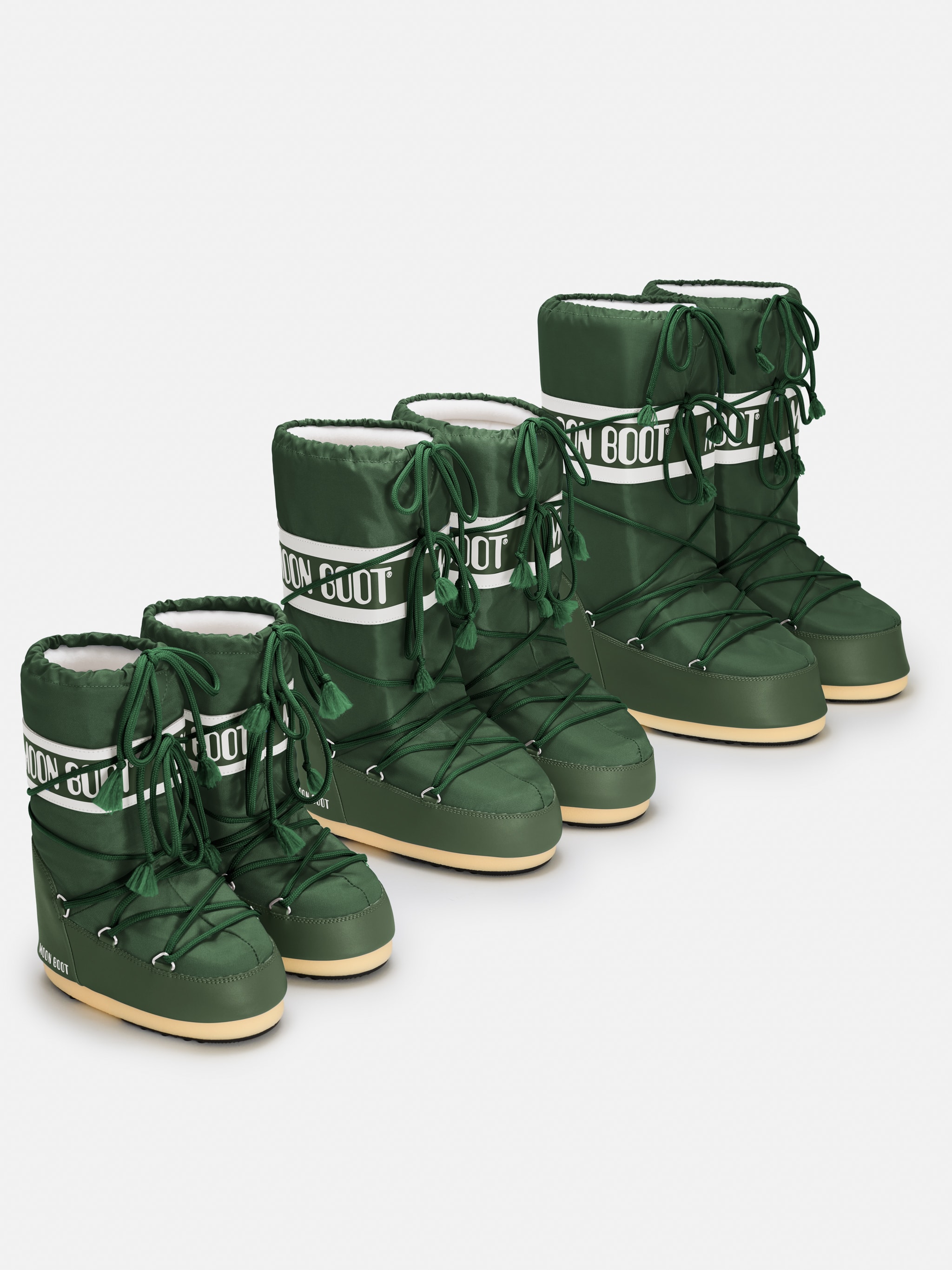 ICON GREEN NYLON BOOTS | Moon Boot®