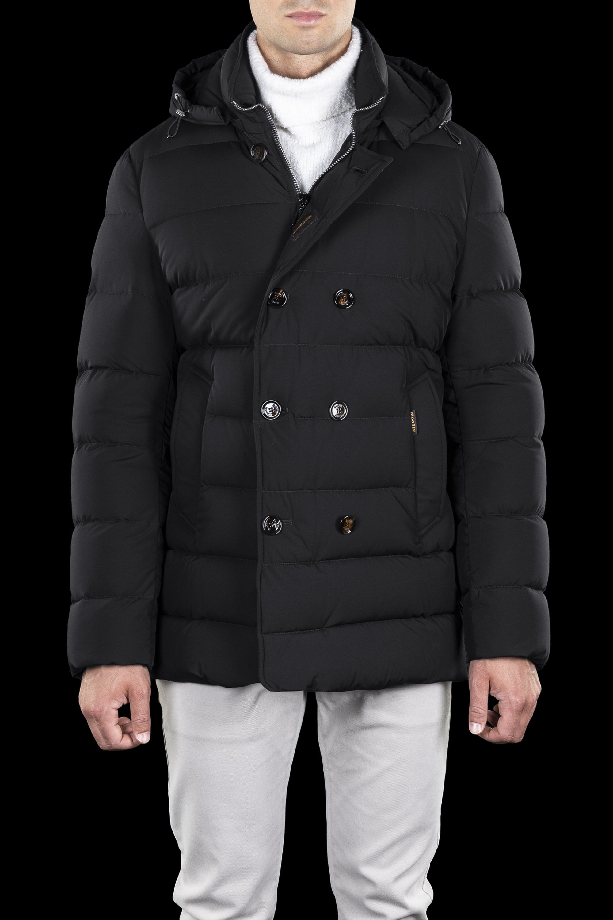 FLORIO-KN（NERO）：イタリアで生まれた、ラグジュアリ ジャケット