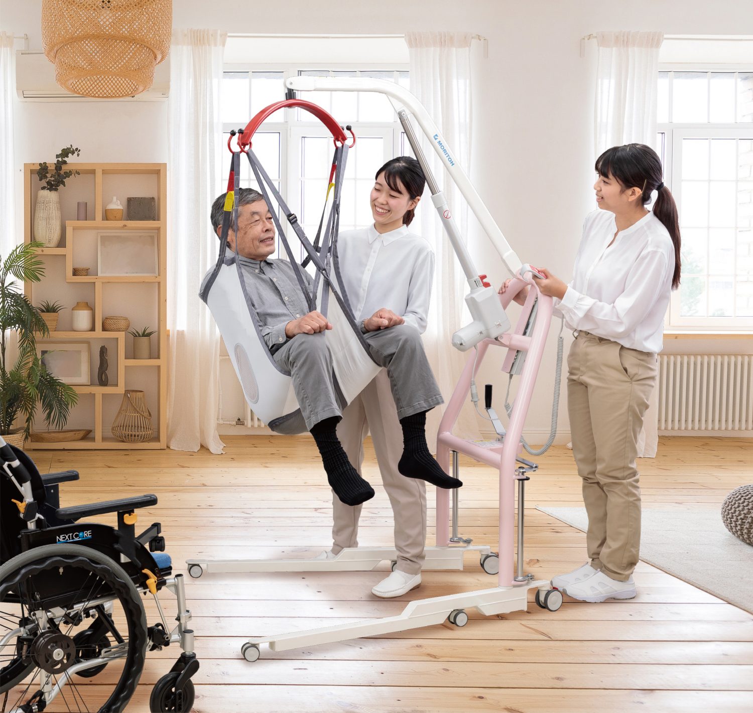 床走行式リフト | 株式会社 モリトー | 介護リフトの製造・販売