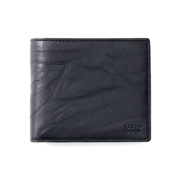 タケオキクチ｜ 二つ折り財布 小銭入れなし｜スクイーズ｜TK-00321