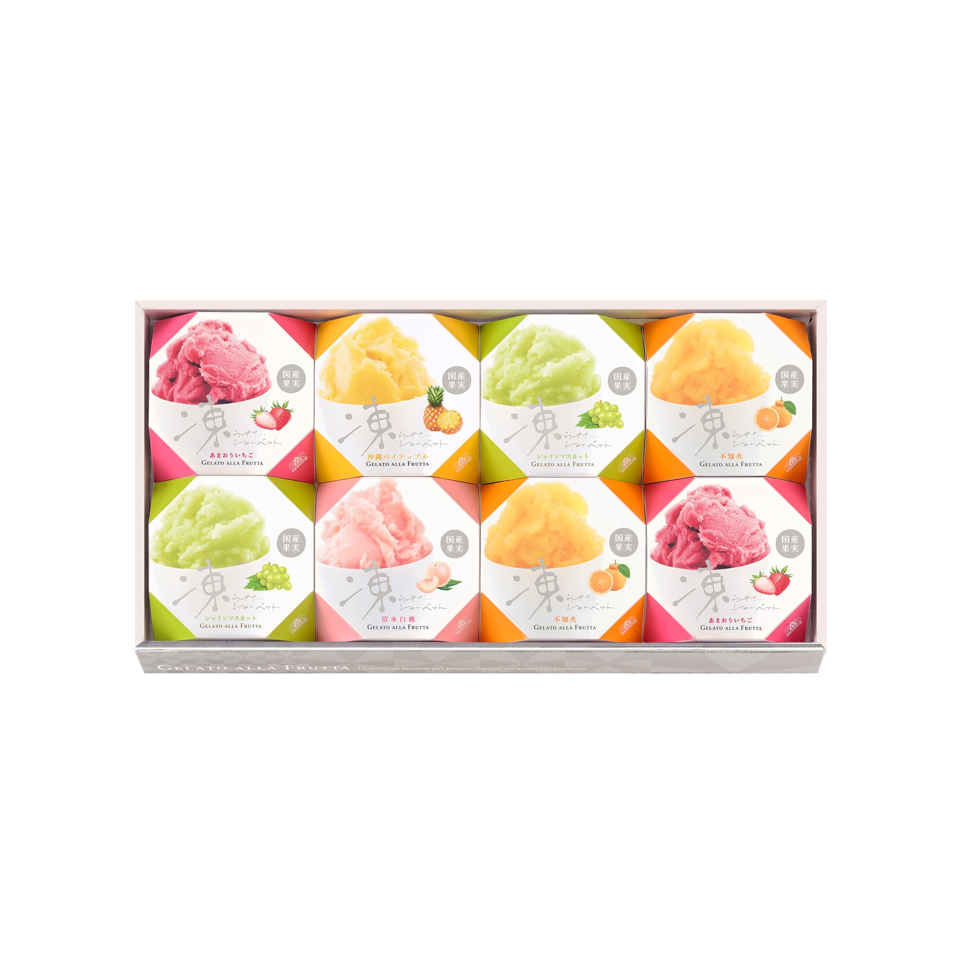 凍らせてシャーベット 6個入:サマーデザート|モロゾフ株式会社