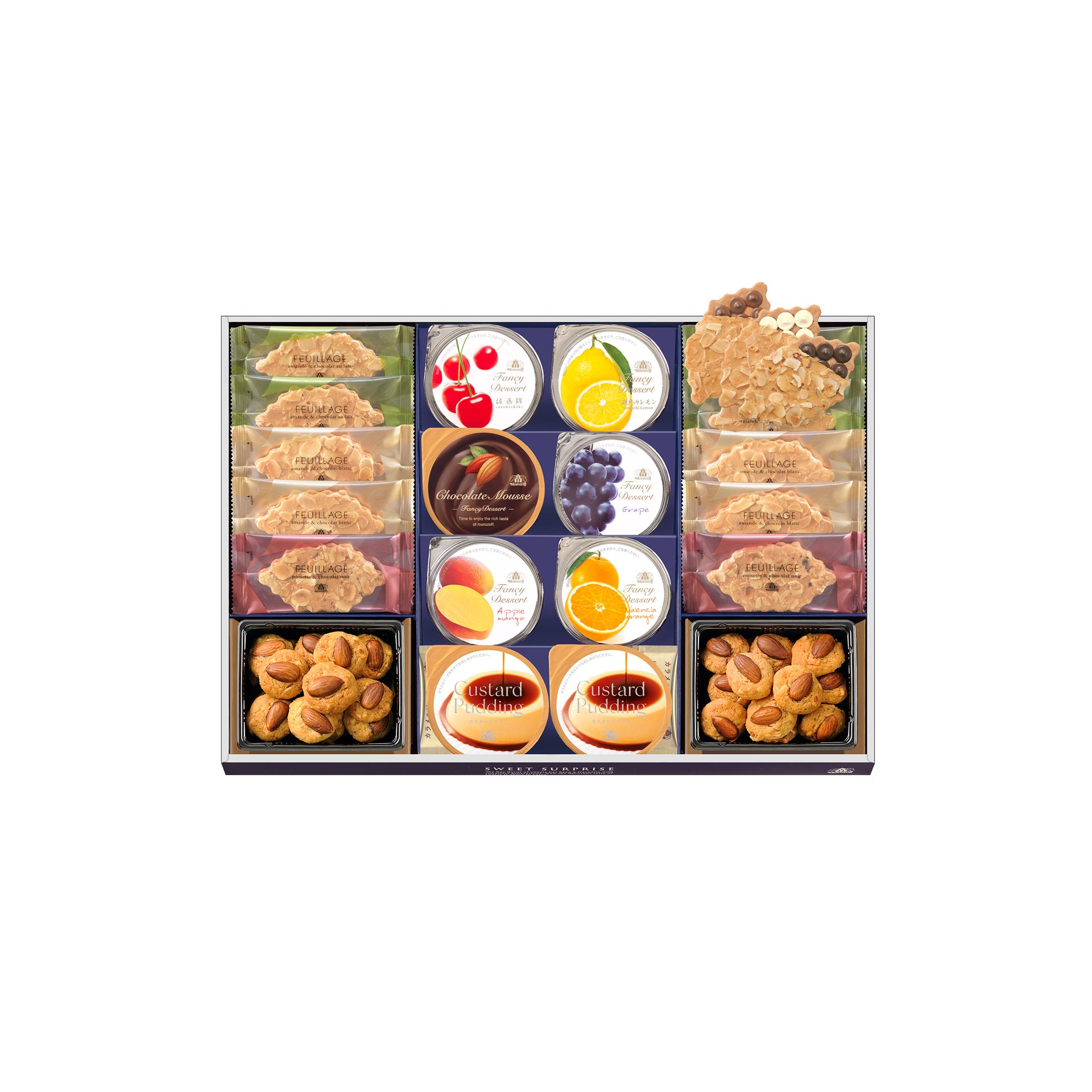 スイートサプライズ 130g、18個入:サマーギフトセット|モロゾフ株式会社