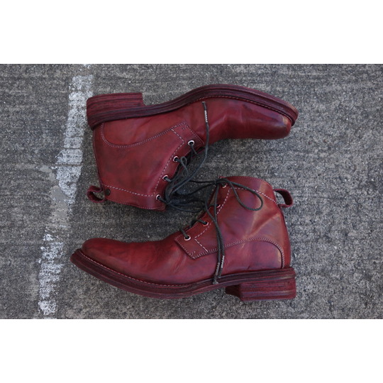 incarnation 、32011V-7655、 Horse Leather Ankle 4Hole Boots 商品