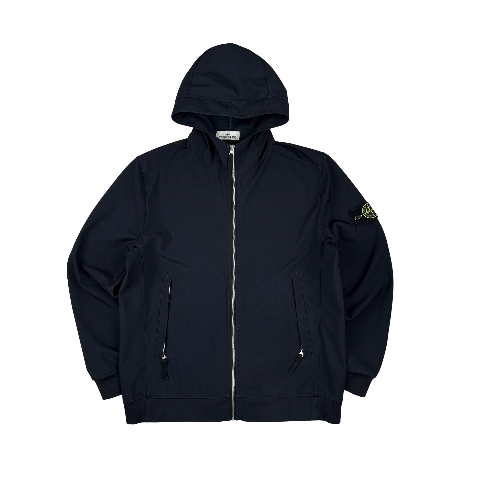 Stone Island Navy Light Soft Shell R Jacket - XL – Mat's Island