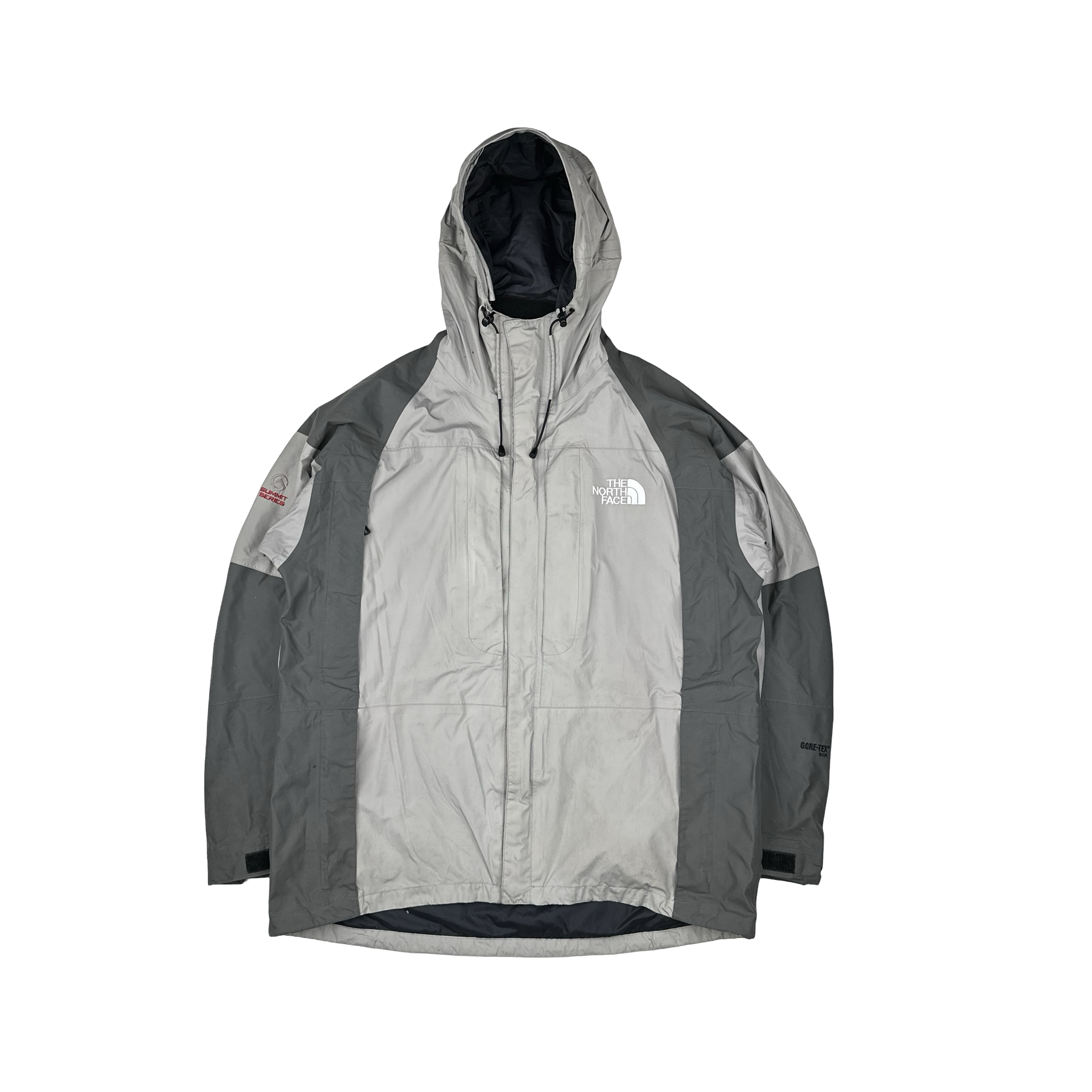 North Face Grey Gore-Tex Summit Series Waterproof Jacket - XL