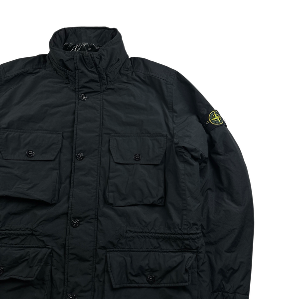 Stone Island Black Naslan Light Watro Primaloft Field Jacket - XXL