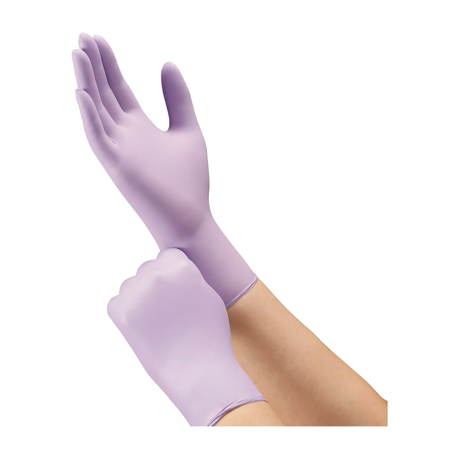 ラベンダーニトリルグローブ(エコプル ニトリル手袋 25-6822-00