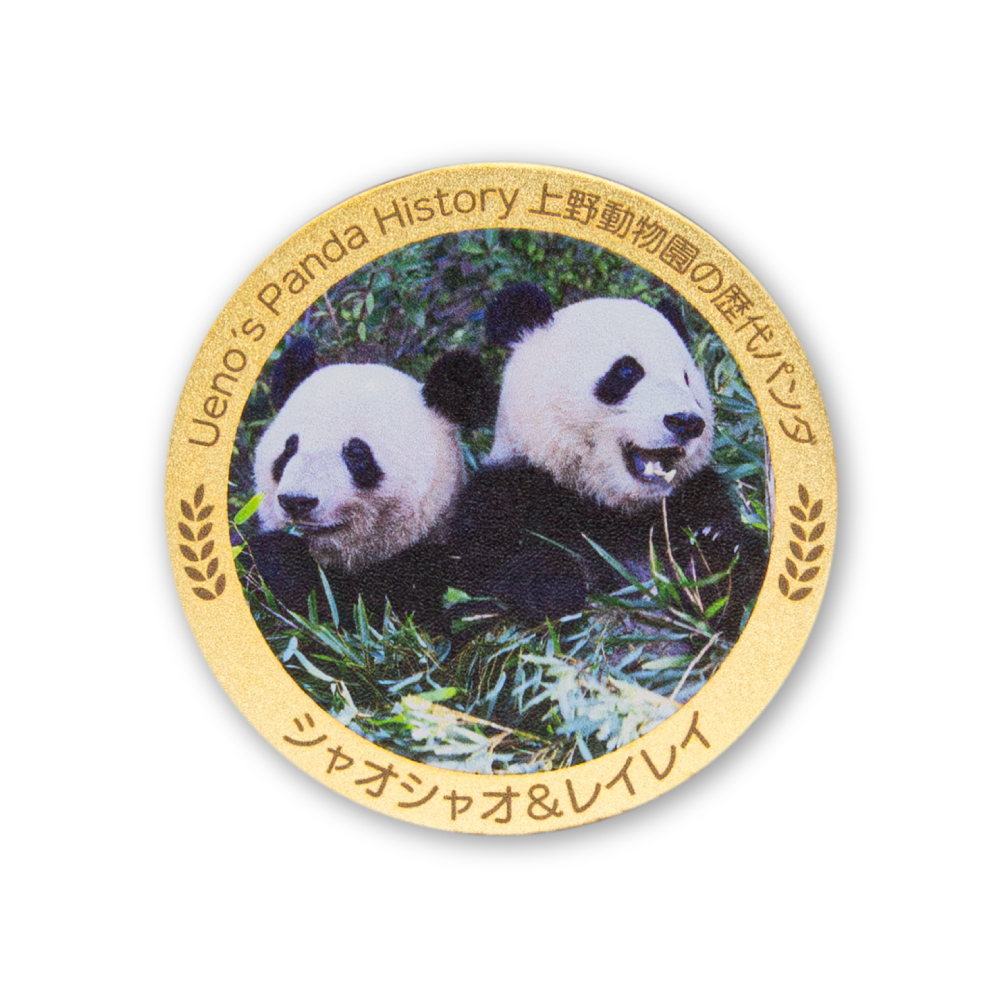 ☘️中国パンダ記念メダルセット パンダグッズ 木製ケース付き