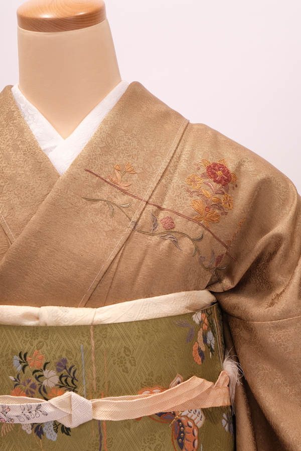 きものレンタル - 汕頭刺繍訪問着｜松岡屋