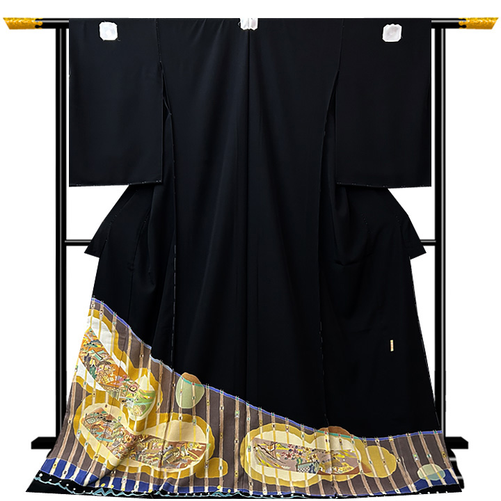 日本が誇る本加賀作家「中町博志」最高級本加賀友禅黒留袖 日本が誇る