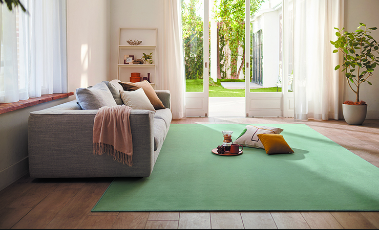 ニューウールポリッシャー Wall to Wall CARPET アスワン｜カーペット