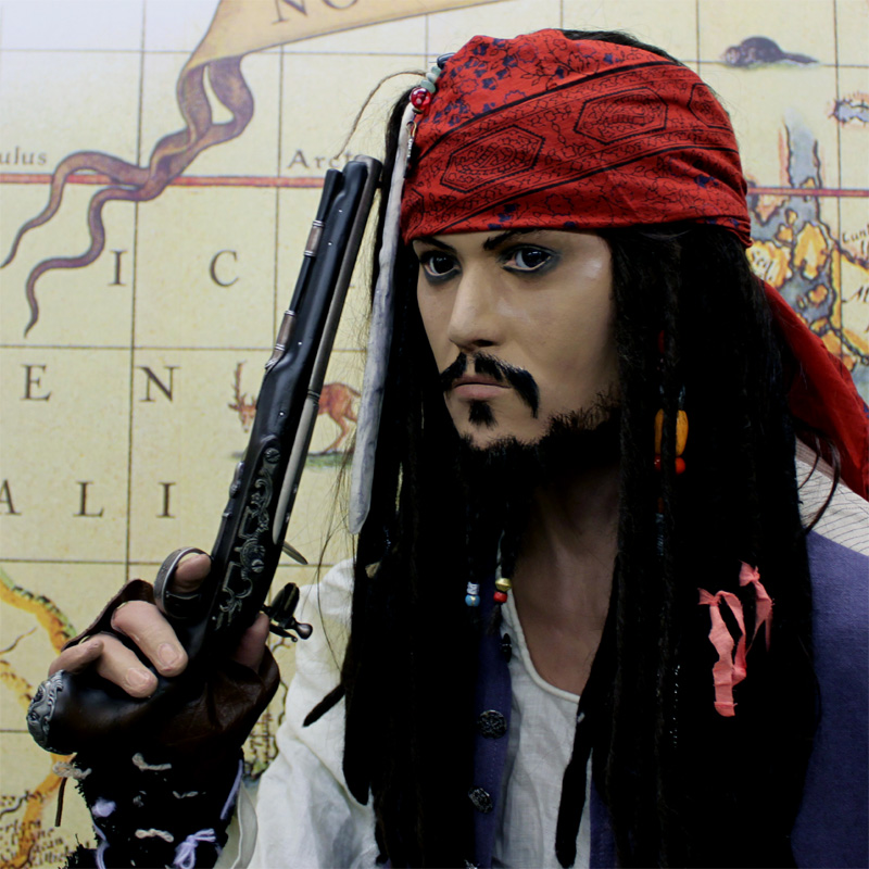 ジャック・スパロウ フロントロック（ピストル） | 革ジャンのマックス