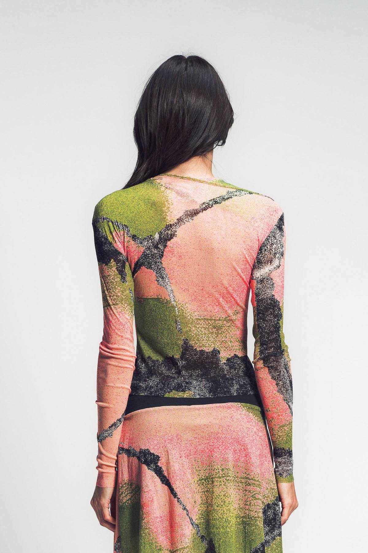 PAULA CANOVAS DEL VAS | ZIGZAG NECKLINE TOP