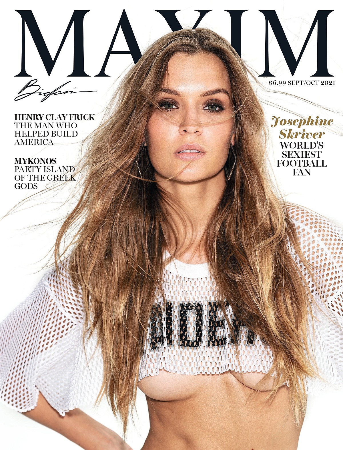 Josephine Skriver Is Maxim's September/October Cover Star - Maxim