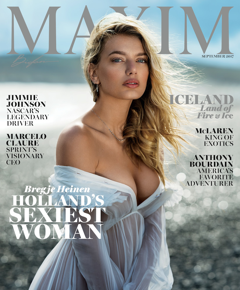 Bregje Heinen Is Maxim's September Cover Girl - Maxim