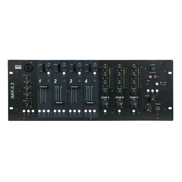 DAP IMIX-5.3 - 19 inch installatiemixer met 3 zones kopen?