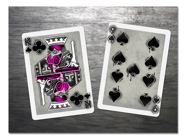 Urban Punk Bicycle Deck. The most Rebel deck in the world - Max