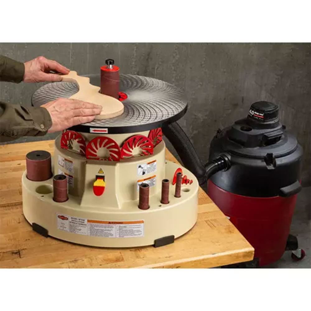 Shop Fox W1846 1/4 HP Benchtop Oscillating Spindle Sander – MaxTool