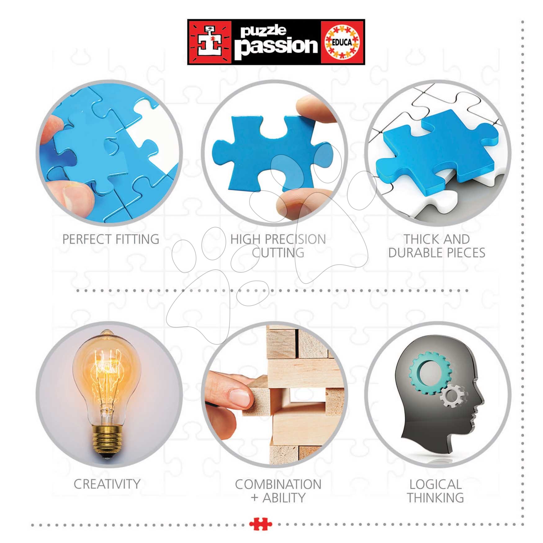 The World Executive Map Educa Puzzle 4000 pieces, 15 years and over