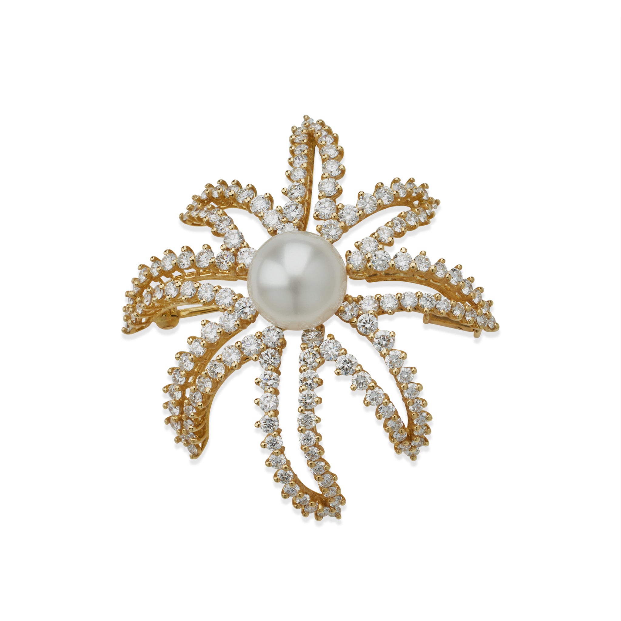 Macklowe Gallery | Tiffany & Co. Fireworks Pearl and Diamond