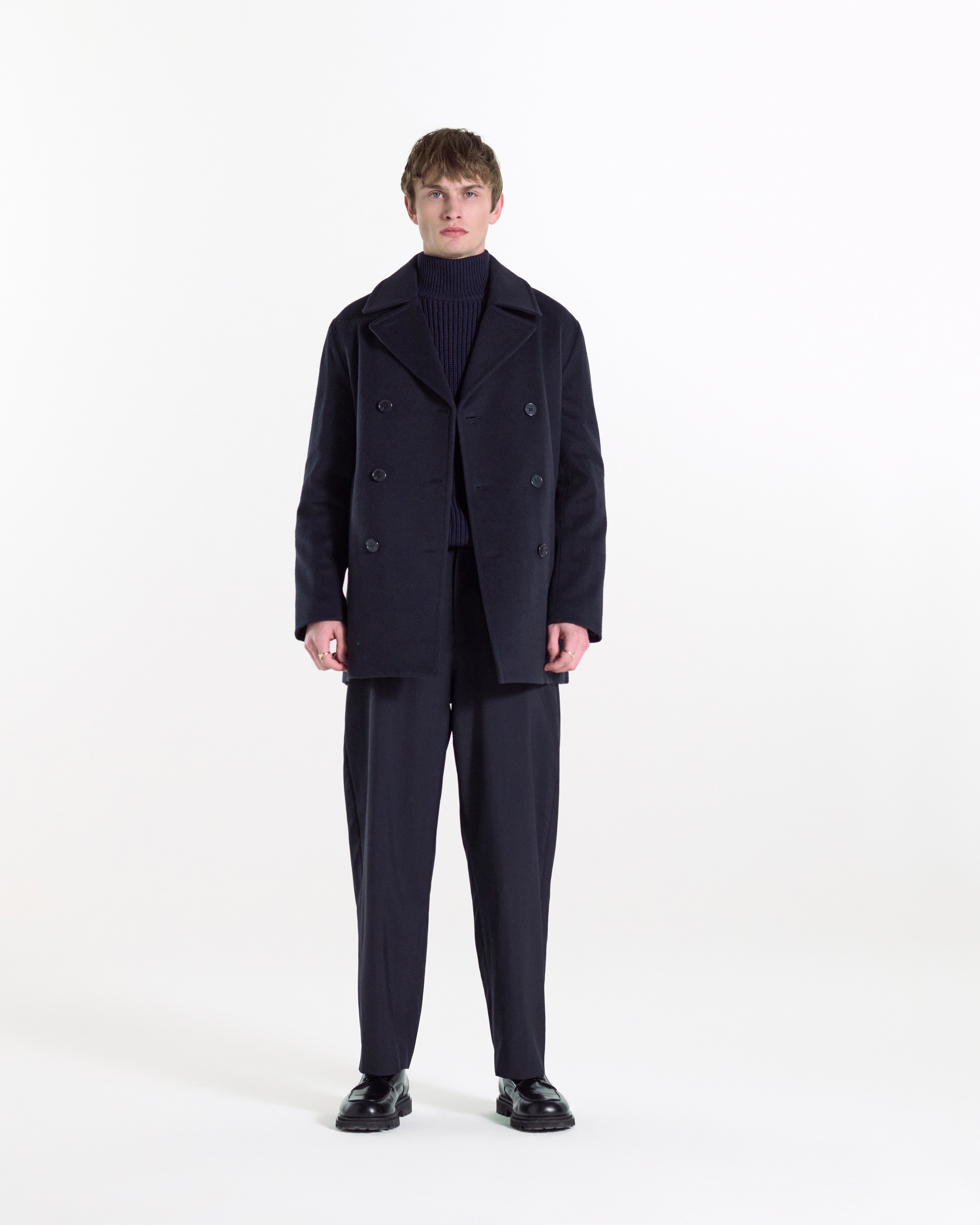 メンズ DALTON - ウール ピーコート – Mackintosh