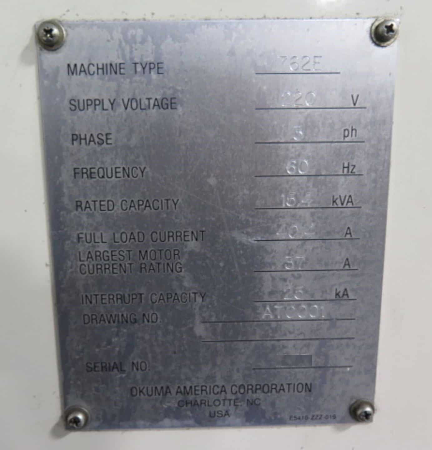 Buy Used Okuma Crown L1060 762E CNC Turning Center For Precision