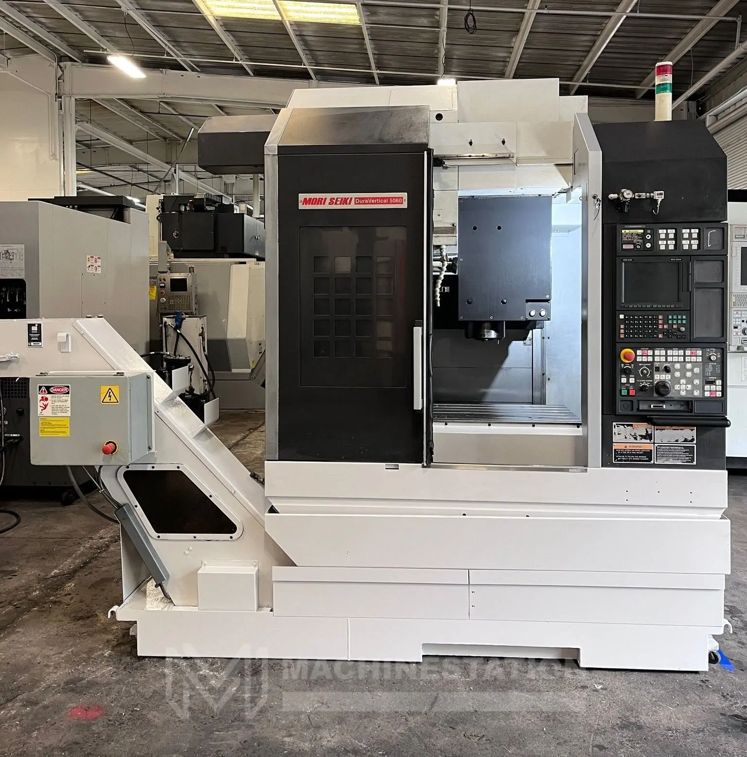 Used Mori Seiki DuraVertical 5060 CNC Vertical Mill (2009) – 4th