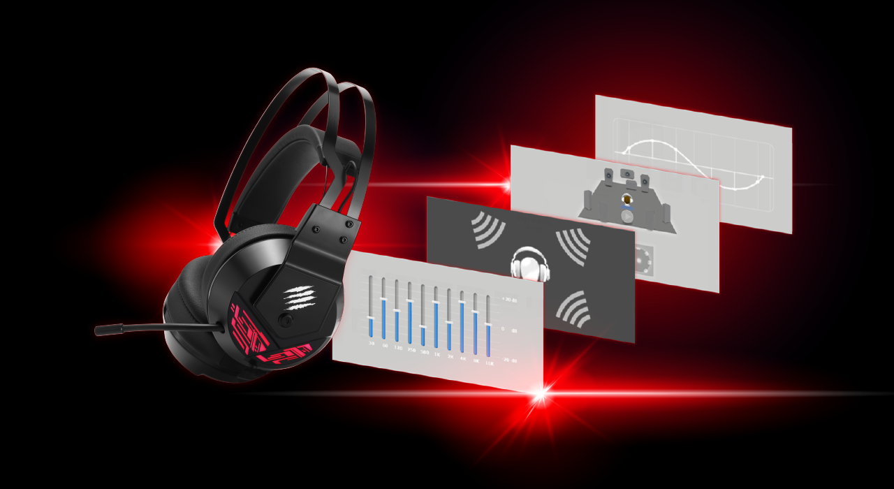 F.R.E.Q. 4 ゲーミングステレオヘッドセット-MAD CATZ