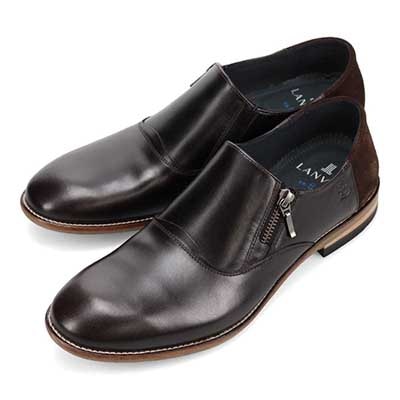 ランバンオンブルー LANVIN en Bleu サイドメタルジッパー プレーン