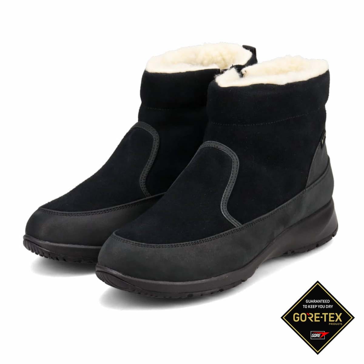 GORE-TEX】マドラスウォーク madras Walk ムートン調カジュアルブーツ