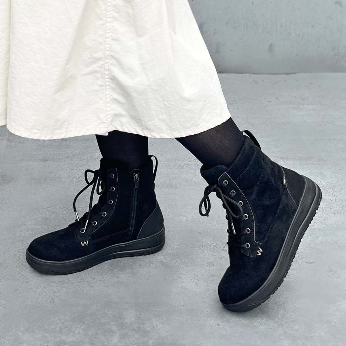 GORE-TEX】マドラスウォーク madras Walk 厚底レースアップブーツ