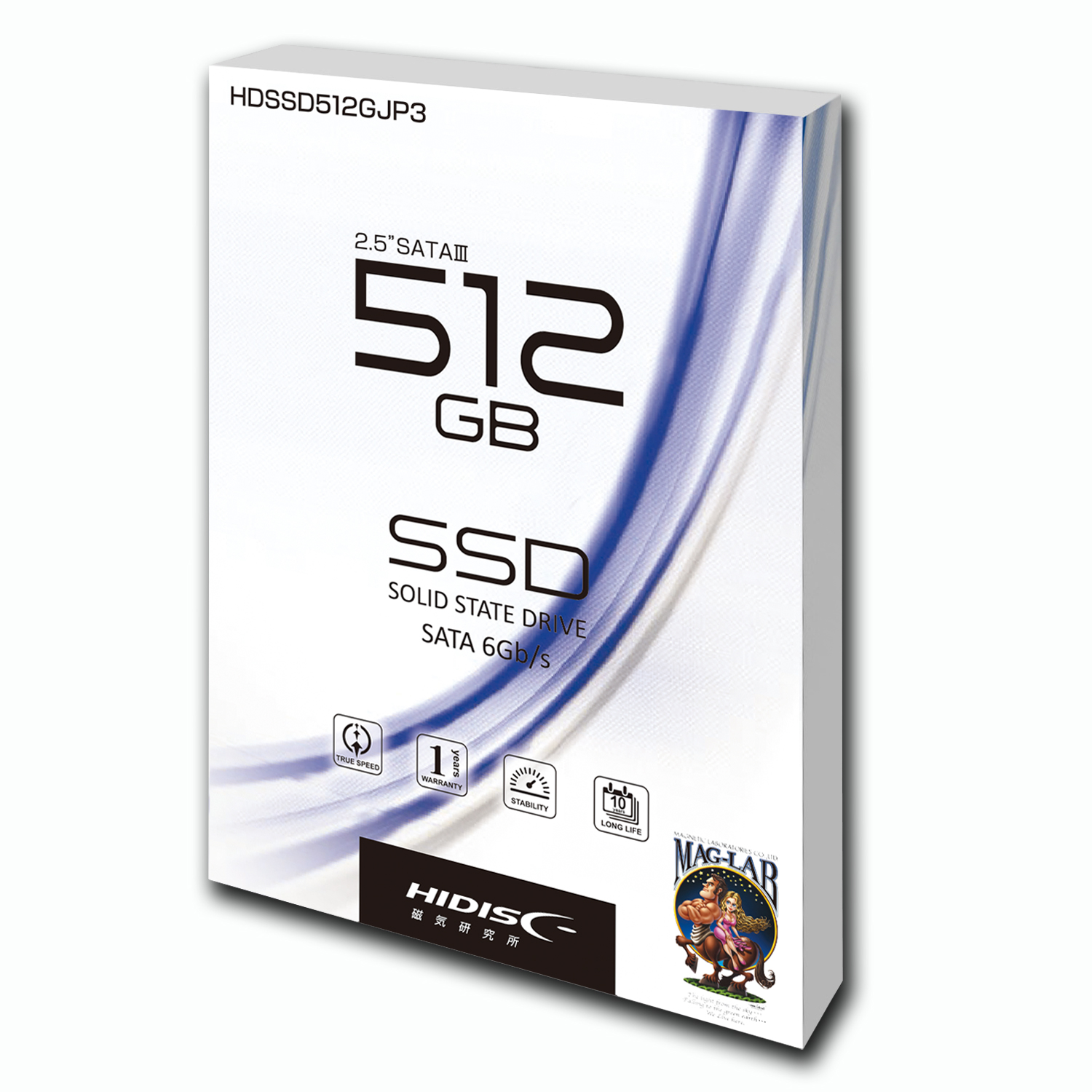 HIDISC 2.5inch SATA SSD 512GB HDSSD512GJP3 | HIDISC 株式会社磁気研究所