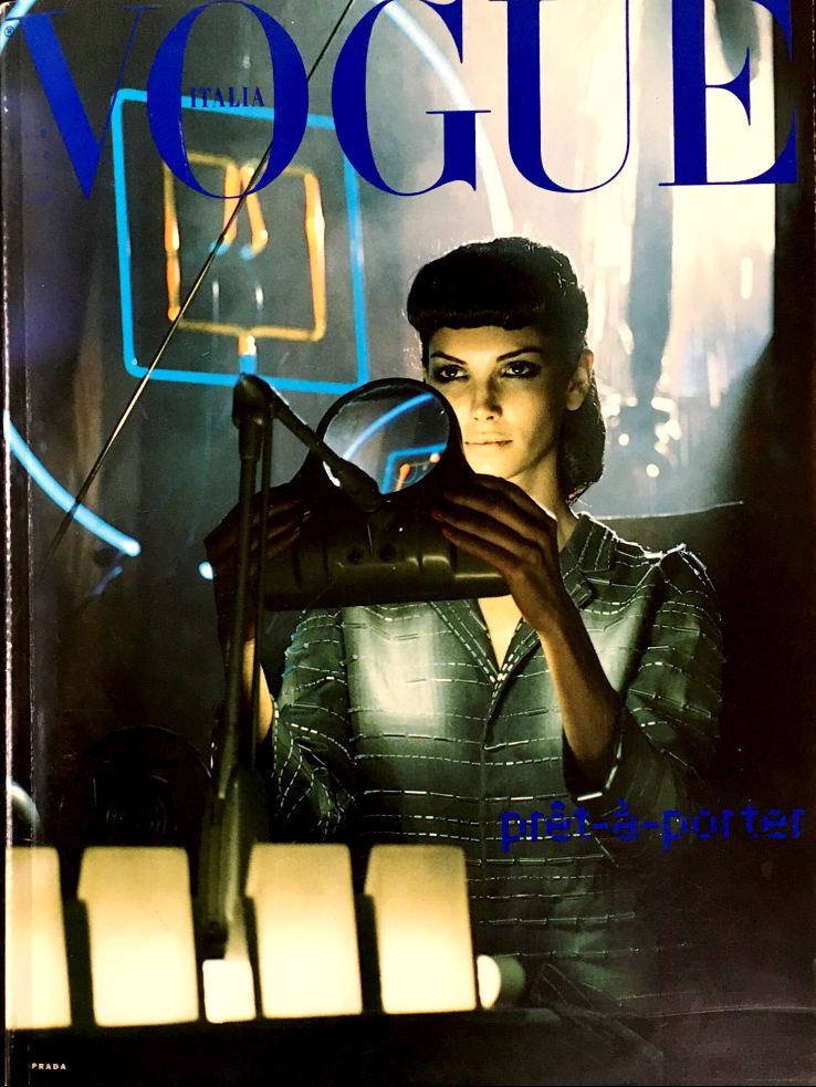 VOGUE Magazine Italia March 1998 EUGENIA SILVA Mark Vanderloo KIRSTEN